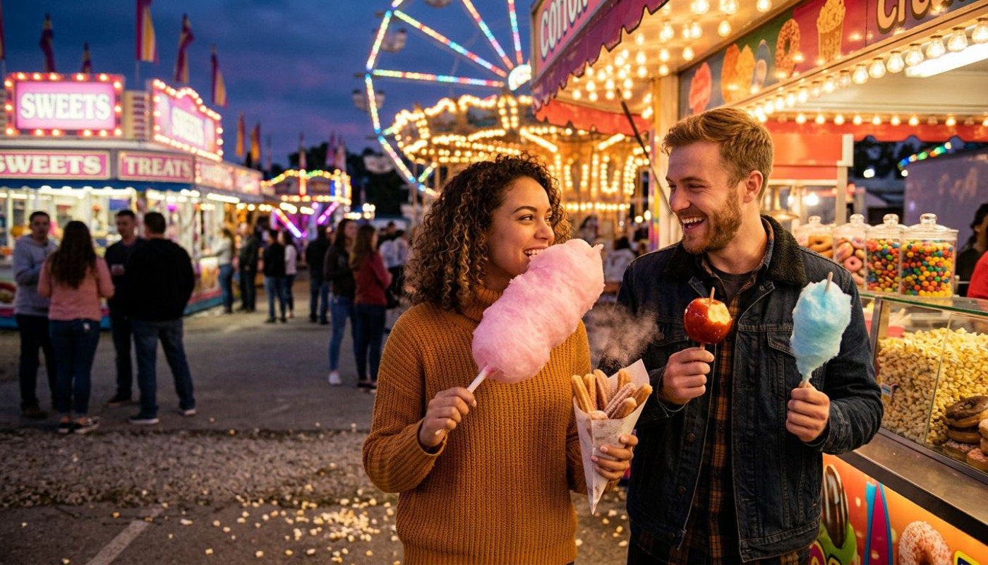 Aliments - Pourquoi les fêtes foraines restent le royaume des délices sucrés